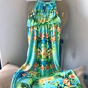 Emma &  Michele Tropical maxi dress